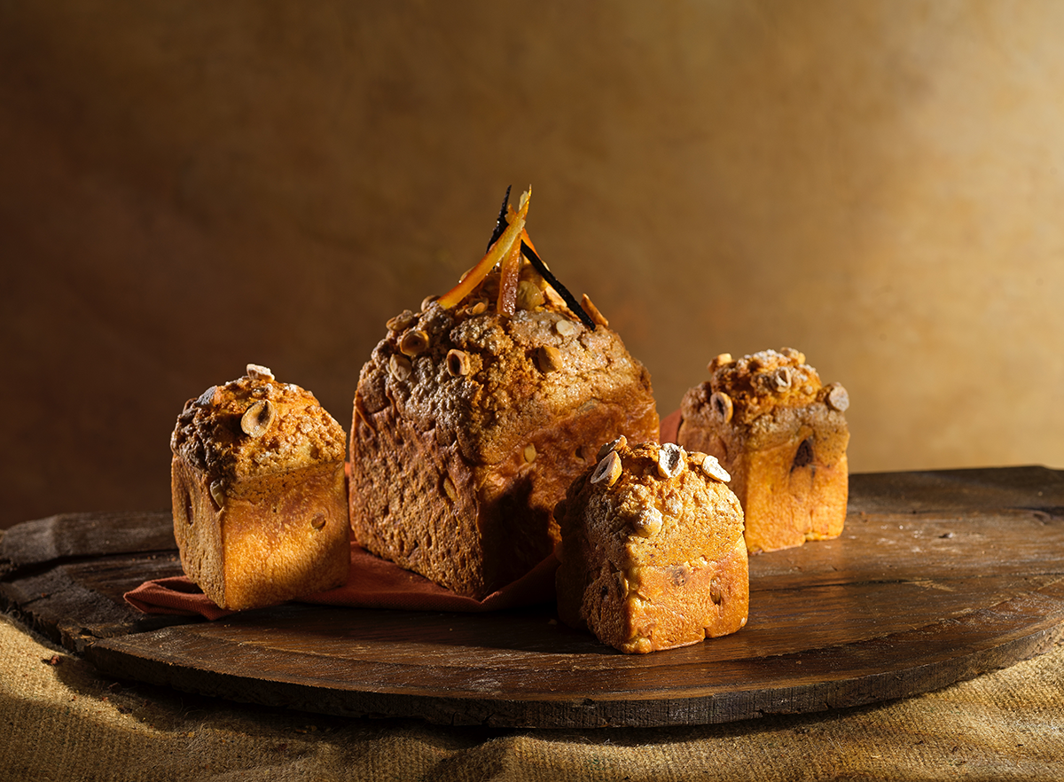 Photo de plusieurs brioches, à l’aspect originale en forme de flamme, réalisées avec Caty Brioche pour la fabrication de la pâte.