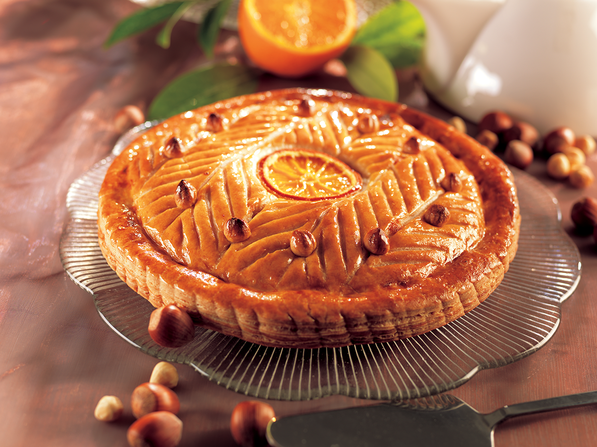 Galette Orange Noisette 