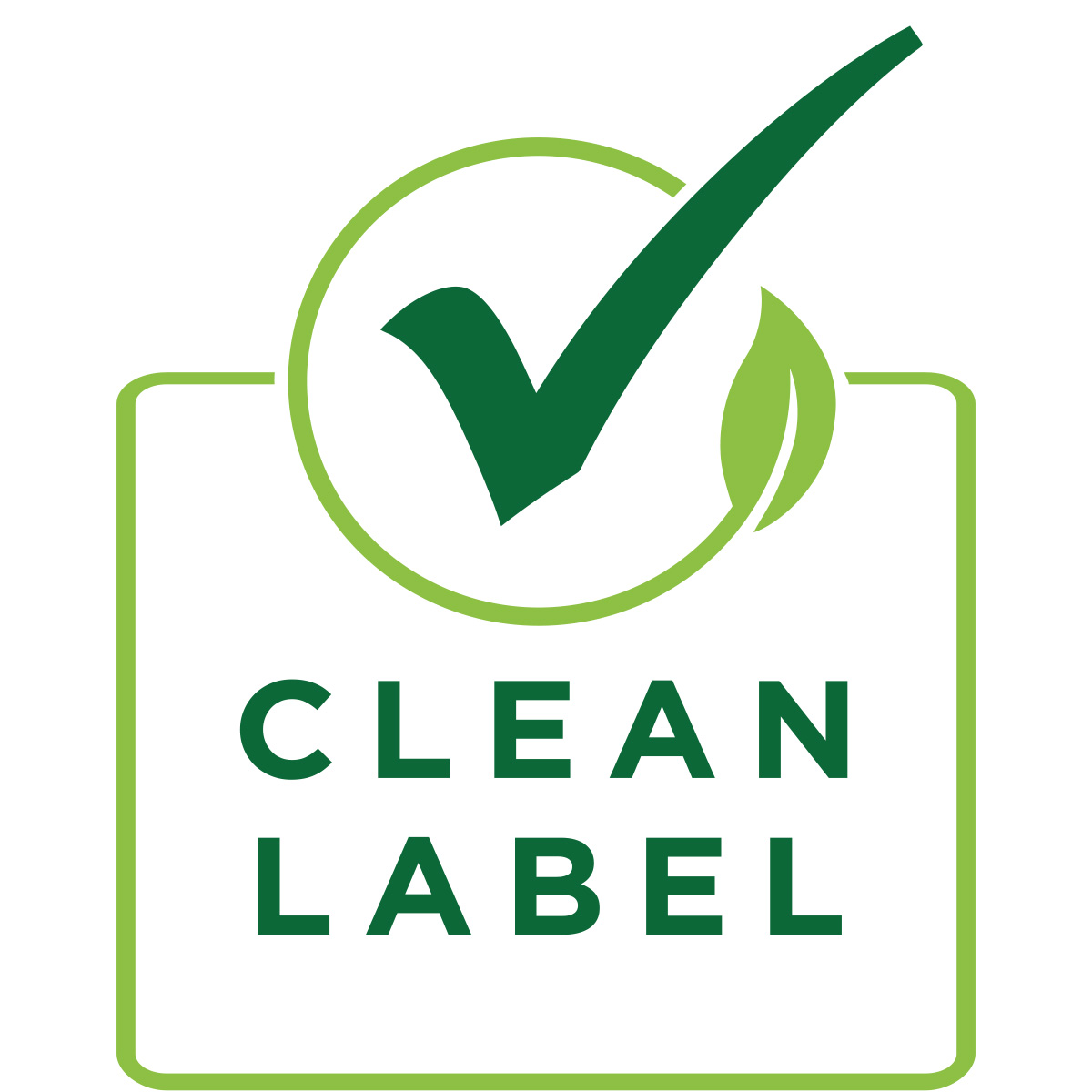 Logo Clean Label pour produits alimentaires